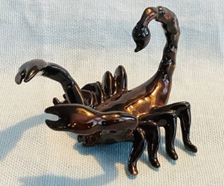 Klima Miniaure Porcelain Animal Scorpion K882 - NEW