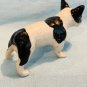Klima Miniature Porcelain Animal French Bulldog Standing Black & White K431 NEW