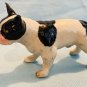 Klima Miniature Porcelain Animal French Bulldog Standing Black & White K431 NEW