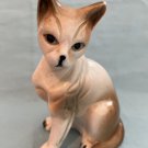 Seated Siamese Bone China Taiwan Figurine