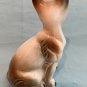 Seated Siamese Bone China Taiwan Figurine