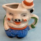 Mini Pig Boy Pitcher with Tophat - Japan