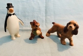 Hagen Renaker Papa Penguin, Chipmunk or Cocker - PIck One TLC
