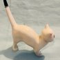 Hunched Back Scardy Cat Bone China Figurine
