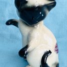 Sanyo Bone China Seated Siamese Cat  - Pre-Owned