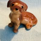 Hagen Renaker Dachshund Pup Seated A-348  Pre-Owned