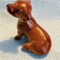 Hagen Renaker Dachshund Pup Seated A-348  Pre-Owned
