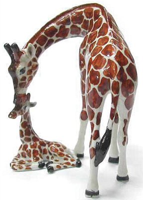 Northern Rose Mama Giraffe with Calf R089