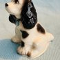 Hagen Renaker Butch Cocker Spaniel B & W with Blue Tab