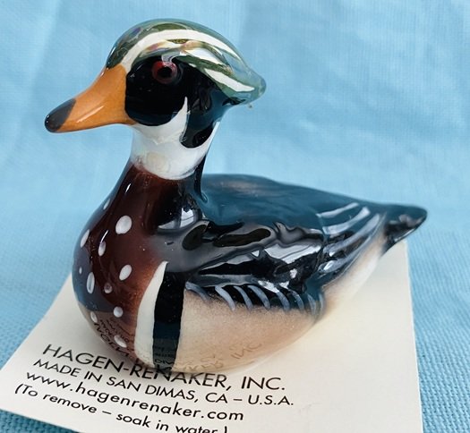 Hagen Renaker Wood Duck Figurine A-3443