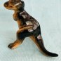 Hagen Renaker Older Tyrannosaurus Rex, Orange Black A-967 Pre-Owned