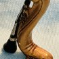 HTF 1980s Hagen Renaker Caterpillar Worm Playing the Clarinet