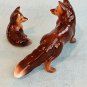 Hagen Renaker Miniature Mama & Baby Fox