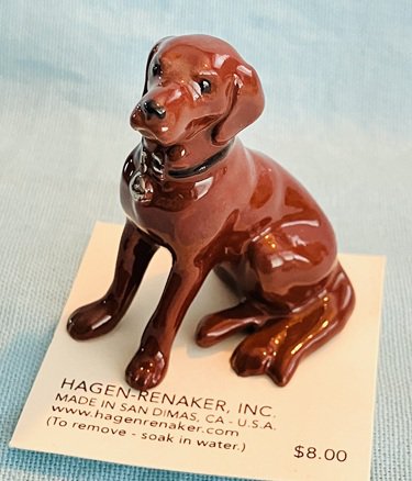 Hagen Renaker Chocolate Labrador, Lab A-8883 NEW