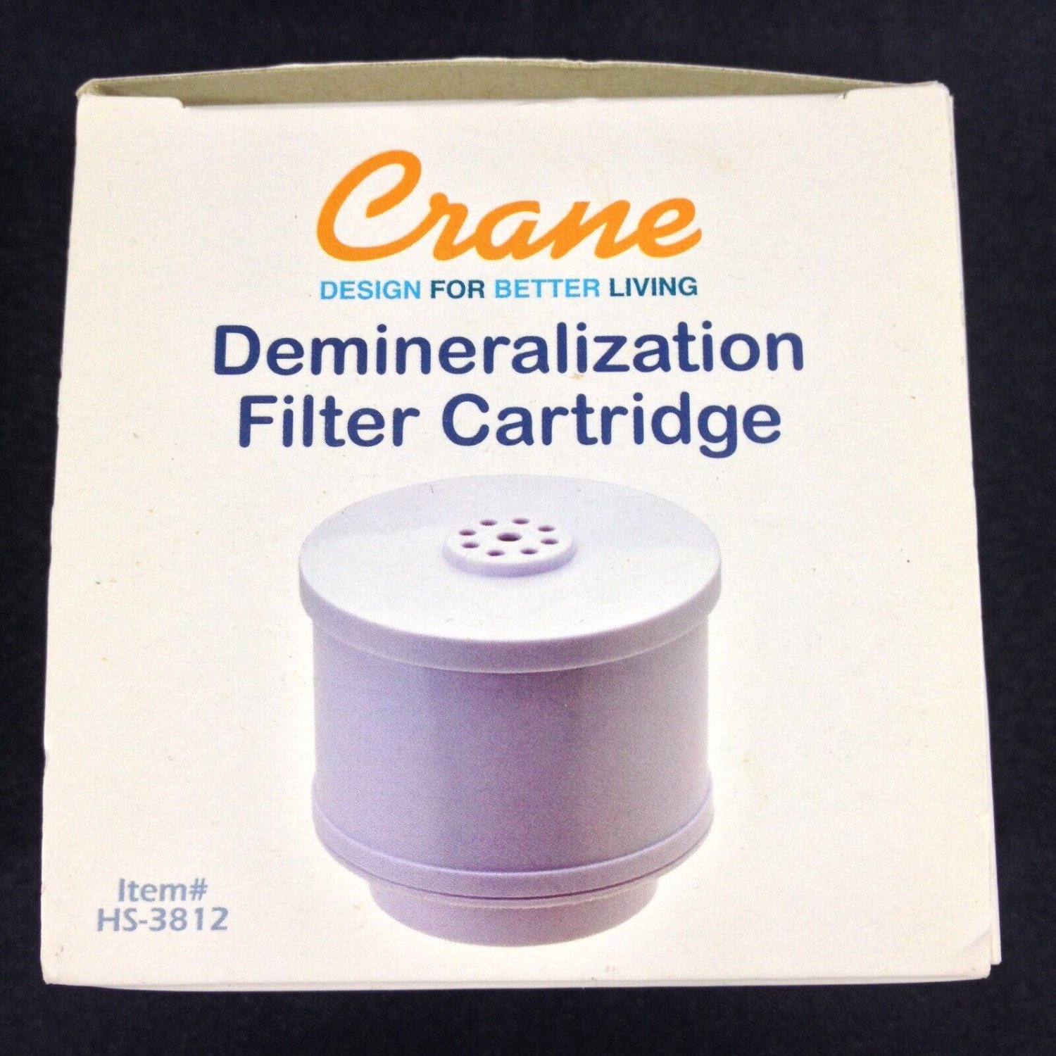 Crane Demineralization Filter Cartridge Model HS3812 Fits EE8064 EE8065