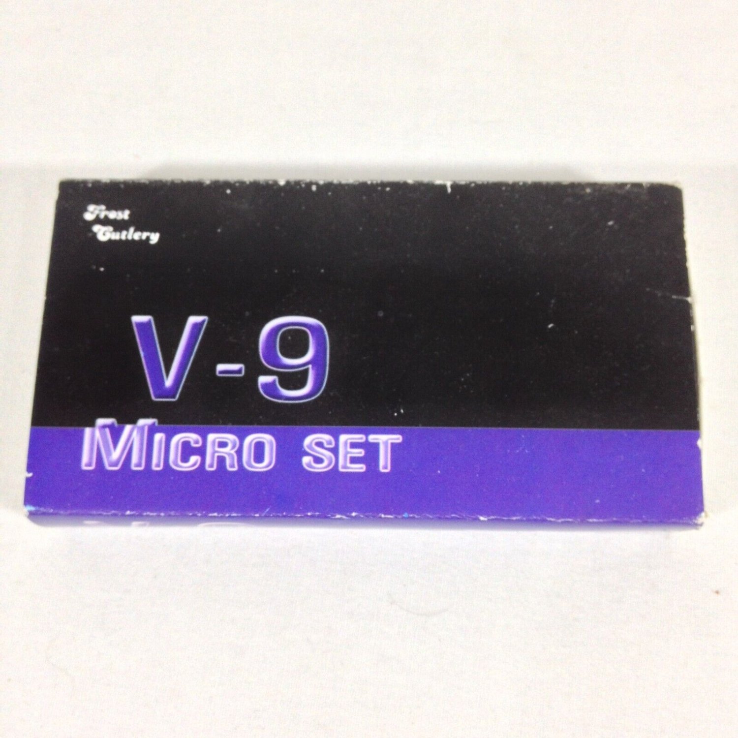 Frost Cutlery V-9 Micro Set,Key Chain-Multi Tool - Flashlight NWOT