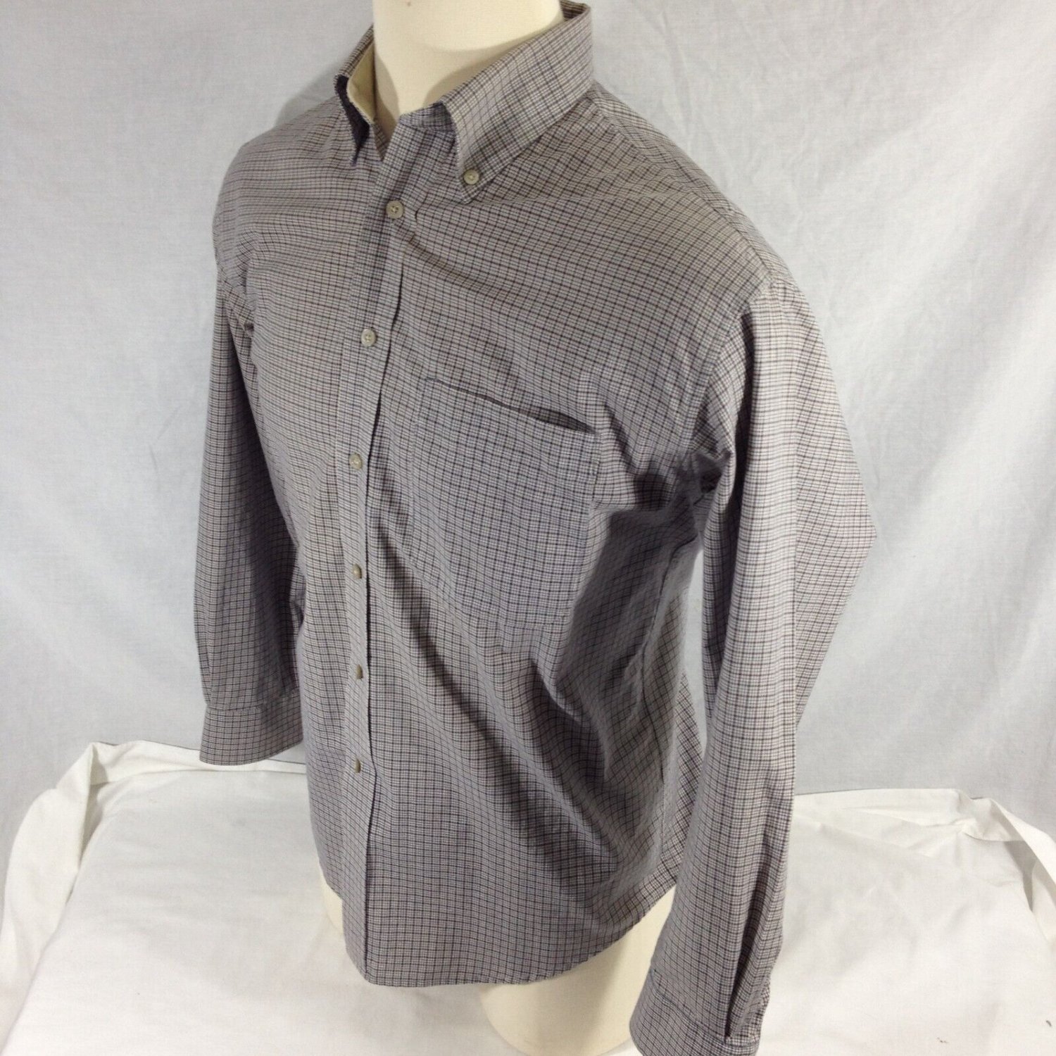 Haggar Mens Dress Shirt 