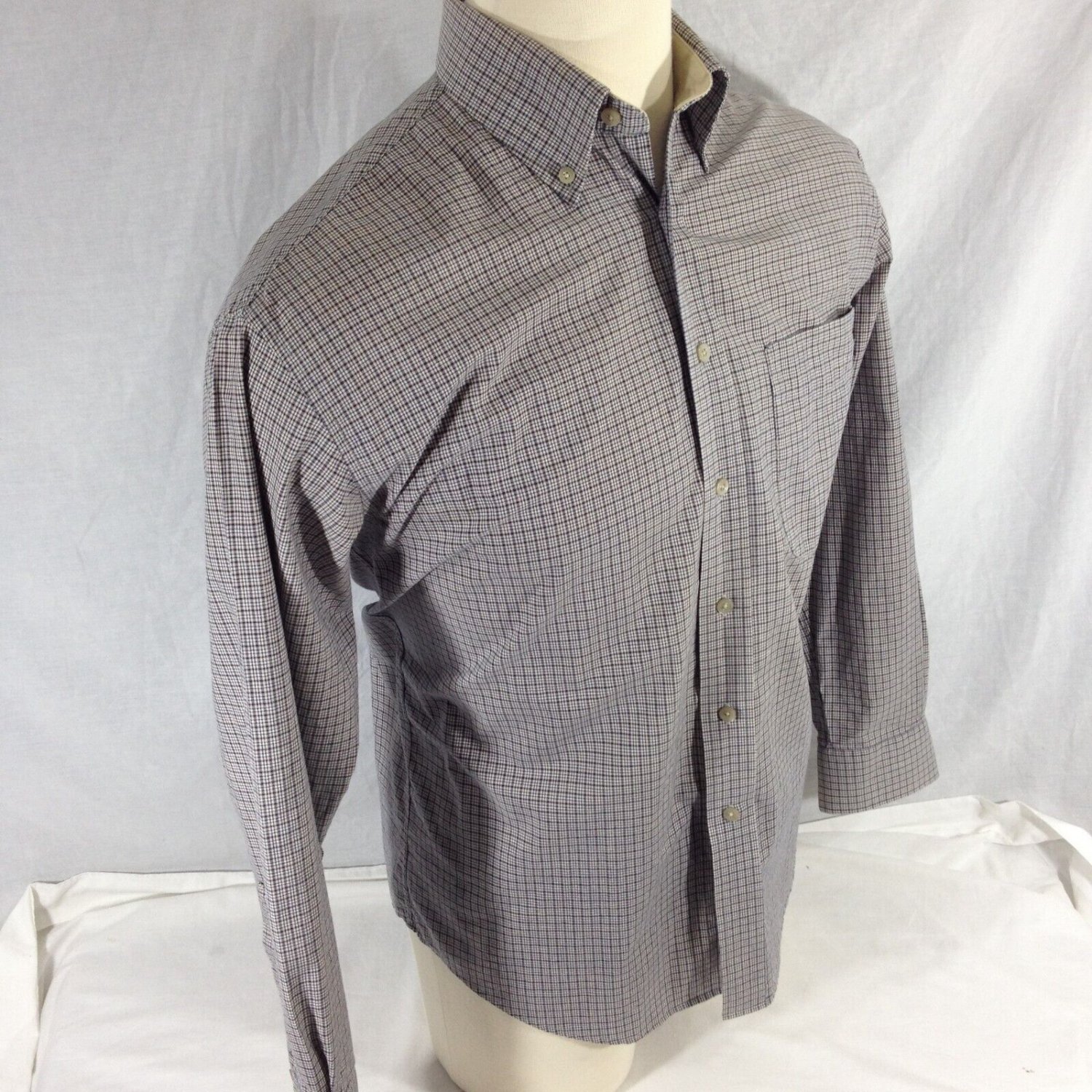 Haggar Mens Dress Shirt 