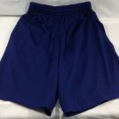 BCG Mens Blue Mesh Drawstring Athletic Basketball Stretch Shorts Size Small