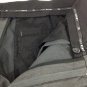John Henry Men's Pleated Cuffed Dress Pants Dark Grey Size 36x29