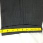 John Henry Men's Pleated Cuffed Dress Pants Dark Grey Size 36x29