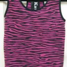 Kathy Womens Tank Top One Size Purple / Black, Nylon-Spandex