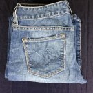 X2 Blue Jeans Women Size 6L, W10, 28x32 Waist Low Rise Boot Cut