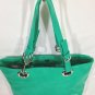 Braciano Womens Large Hand Bag Purse Adjustable Shoulder Straps Green