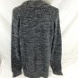 Sasson  Womens Pullover Sweater Gray Long Sleeve Crew Neck Sz L