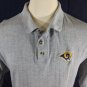 Iron Knight Athletic L.A. Rams Football Polo S/S Gray Mens XL