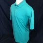 Roundtree & Yorke Performance Green Golf Polo S/S Shirt Mens Size XLT