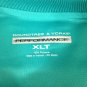 Roundtree & Yorke Performance Green Golf Polo S/S Shirt Mens Size XLT
