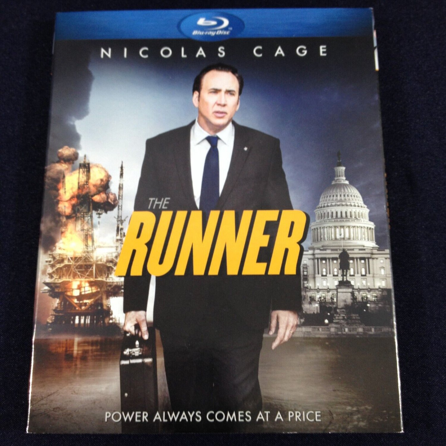 The Runner - 2015 - Nicolas Cage - Widescreen - Blu-ray - DVD - New