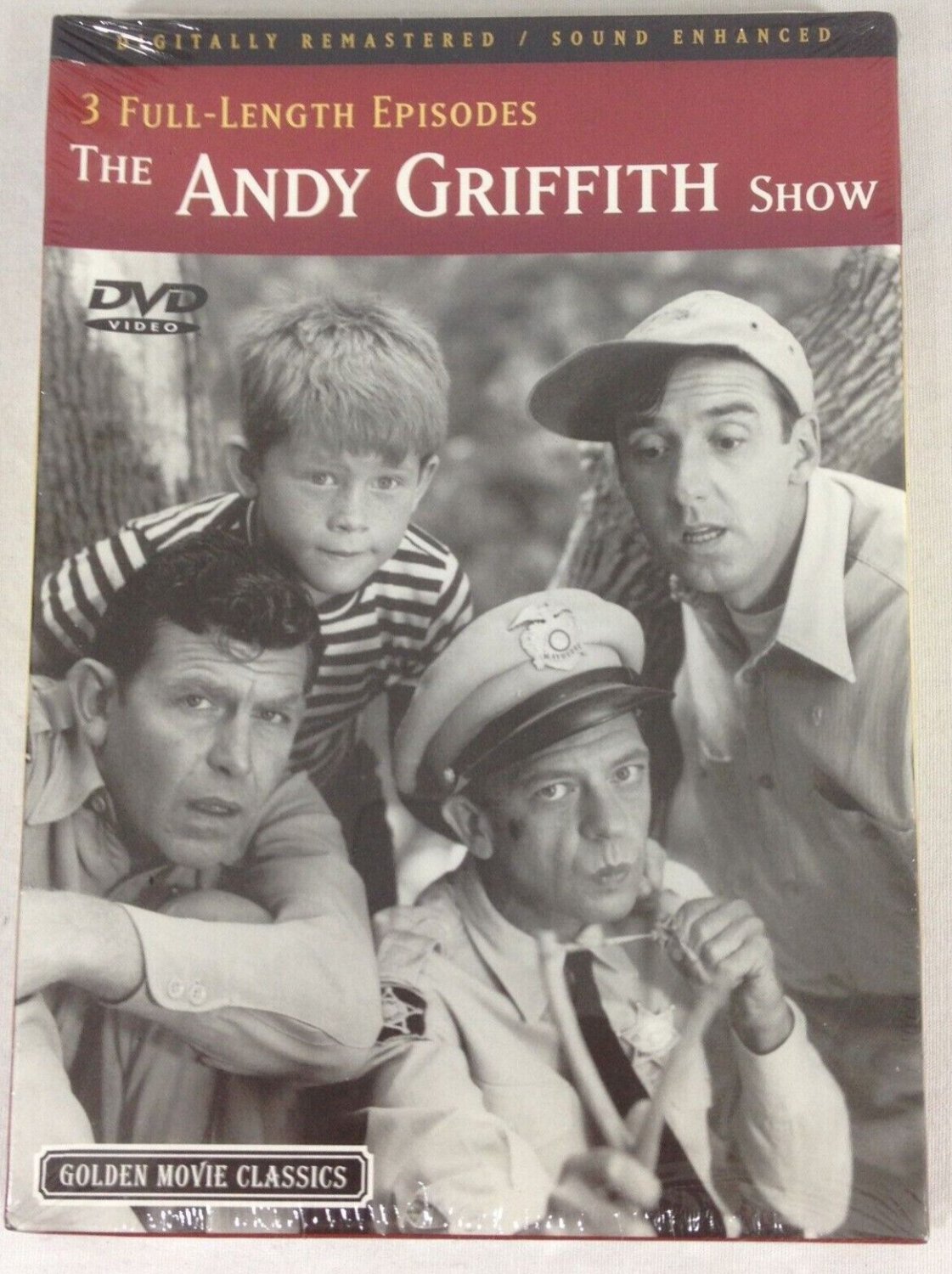 The Andy Griffith TV Show- Golden Movie Classics: 3 Episodes -1963, DVD NEW