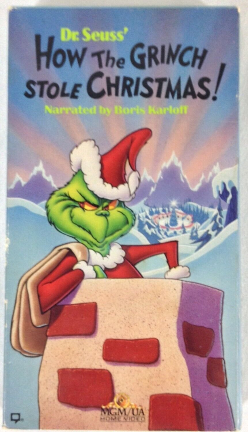 Dr Seuss How The Grinch Stole Christmas-1966, VHS - USED