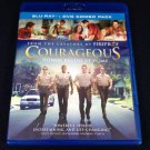 Courageous - Honor Begins at Home -2012 - Alex Kendrick- Blu ray - DVD - Used