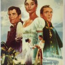 War and Peace - 1956, Audrey Hepburn, Henry Fonda, 2-Tape Set, VHS -USED