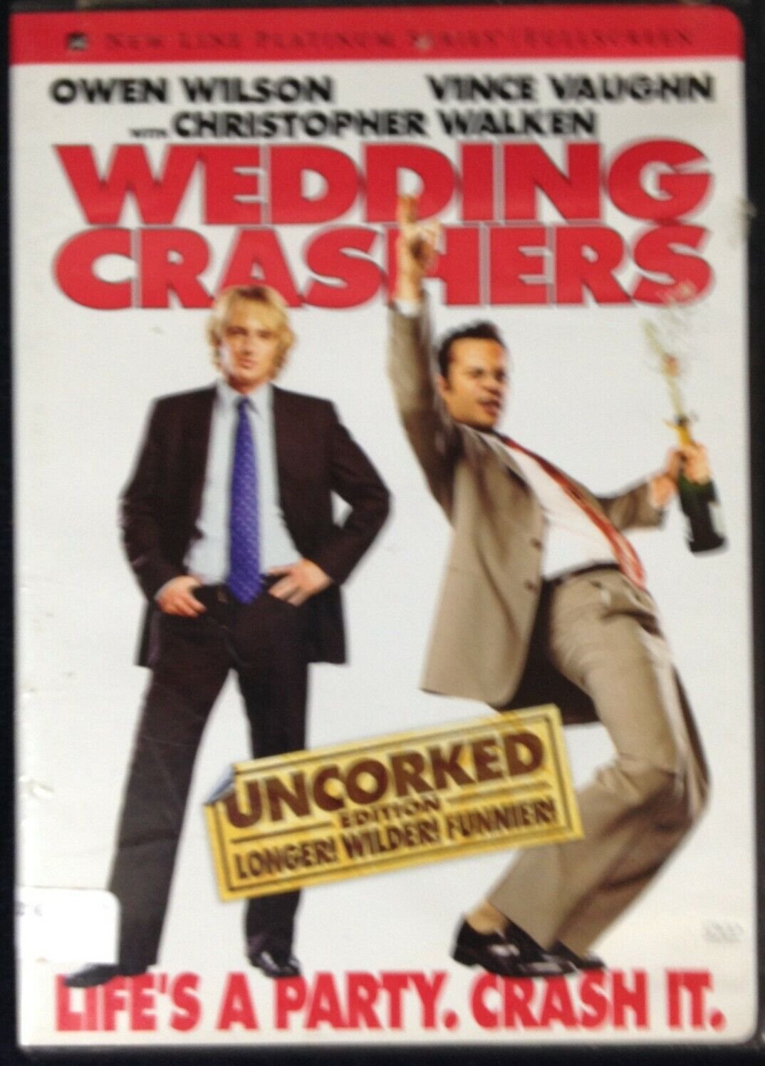 Wedding Crashers - 2006, Uncorked Edition, Full Screen, DVD - USED