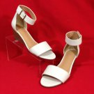 C Est 1946 Womens Ivory Leather Wedge Heels Size 10M