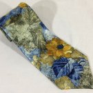 Wembley Mens 100% Polyester Tie Blue Floral 57"inches NEW
