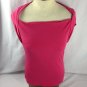 Rafaella Women's Top Shirt Blouse Pink Sleeveless Size Small Polyester