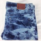 DKNY Jegging Pants Womens Tag Sz 08  Actual 30"x 30" Acid Wash Blue Used