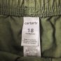 Carter's Boy Infant Cargo Shorts Green Size 18 Months