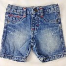 Wrangler Jeans Co. Boys Infant Blue Jean Shorts Size 18 M
