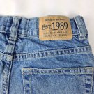 Est.1989 Boys Youth Adjustable Waist Size 8 Slim Bootcut Blue Jeans