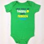 Faded Glory Boy Infant Sz 18M Green Jumper " Baby Not Happy Ain't Nobody Happy