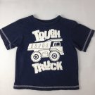 Garanimals Boys Infant Short Sleeve Shirt Blue "Tough Truck " Size 18M