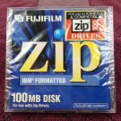 Fugifilm 100mb Disk Zip IBM Formatted Quantity 1 Lifetime Warranty Sealed New