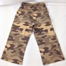Carters Boys Toddler Brown Camo Sweatpants Size 24 M