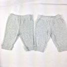 Carter's Just For You 2 Pair Gray Sweatpants Boys Infant Size 3 Months